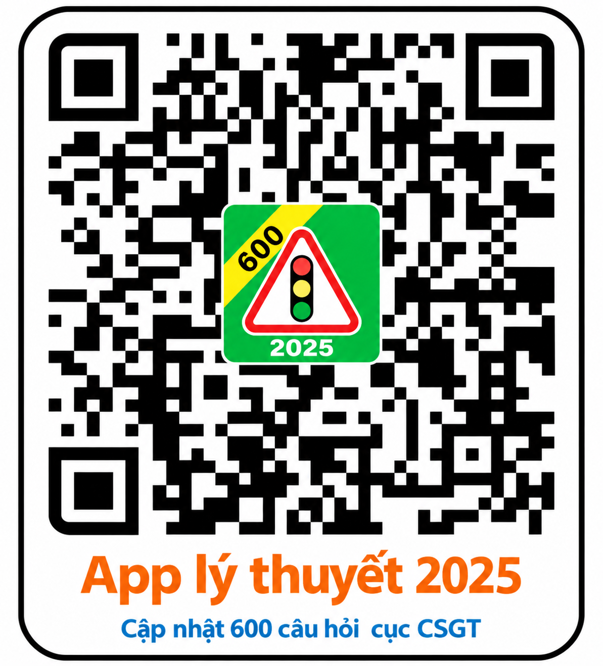 Mã QR phần mềm học lái xe